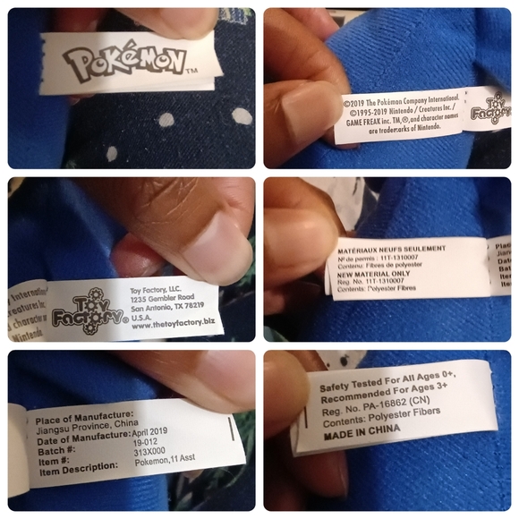 Pokemon Popplio Plush 9 inch - Picture 7 of 8